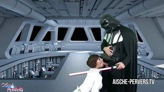 Prinzessin Leia von Darth Vader anal gefoltert